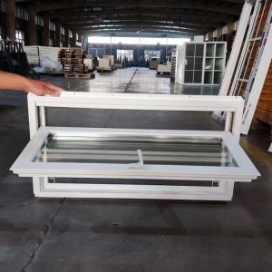 China Customized House UPVC Hopper Window For Toilet Basement Ventilation wholesale