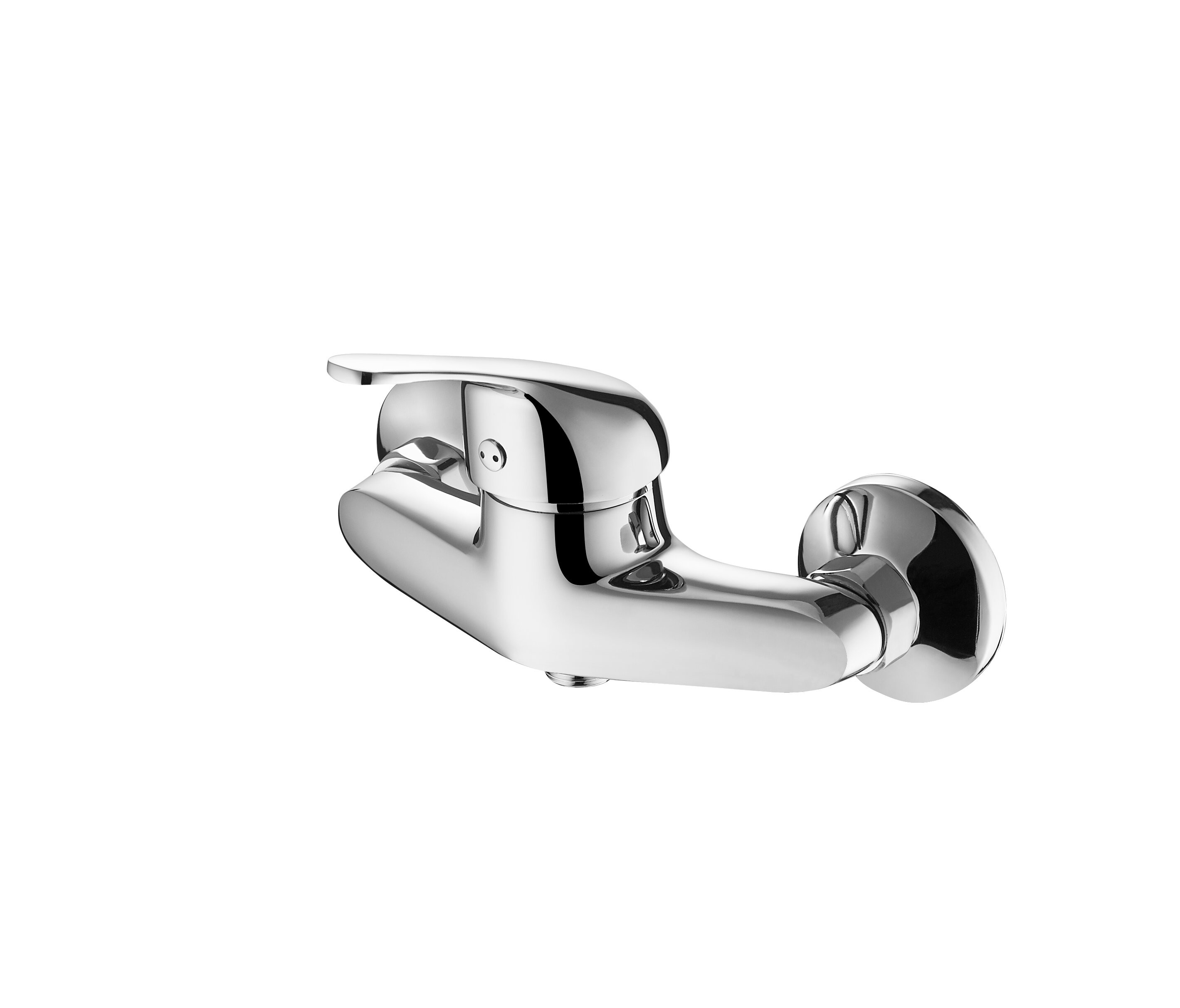 1/2 Inch Single Lever Shower Mixer Without Shower Chrome Finish