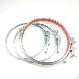 China ISO 100mm Dust Collection Stainless V Band Clamp wholesale