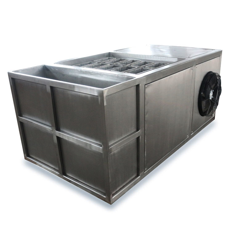 25T/24H Brine Refrigeration Block Ice Machine Industrial Salt Water