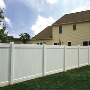 China Easy Installation 6 Ft Vinyl Privacy Fence Panels Outdoor Backyard wholesale