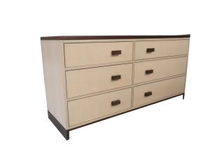 China 6-drawer wooden dresser credenza for hotel bedroom furniture,hospitality casegoods wholesale