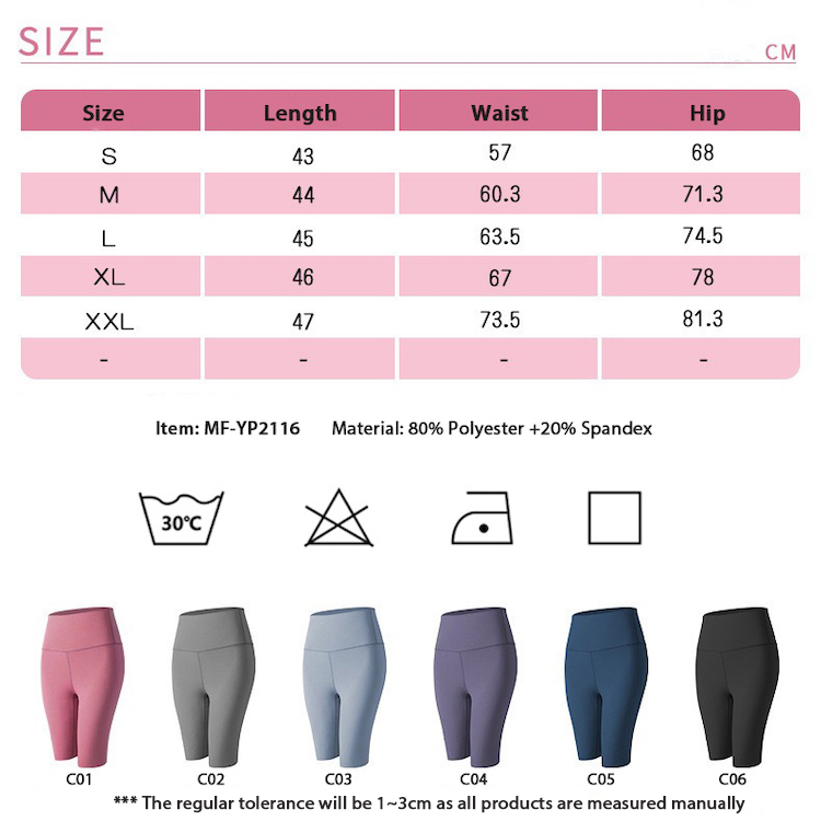 Women'S High Waist Biker Shorts For Yoga And Sports Wear