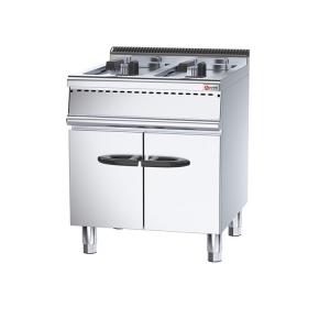 China Restaurant Kitchen Equipment 800*900* 850 70 mm Commercial Gas Deep Fryer With Cabinet wholesale