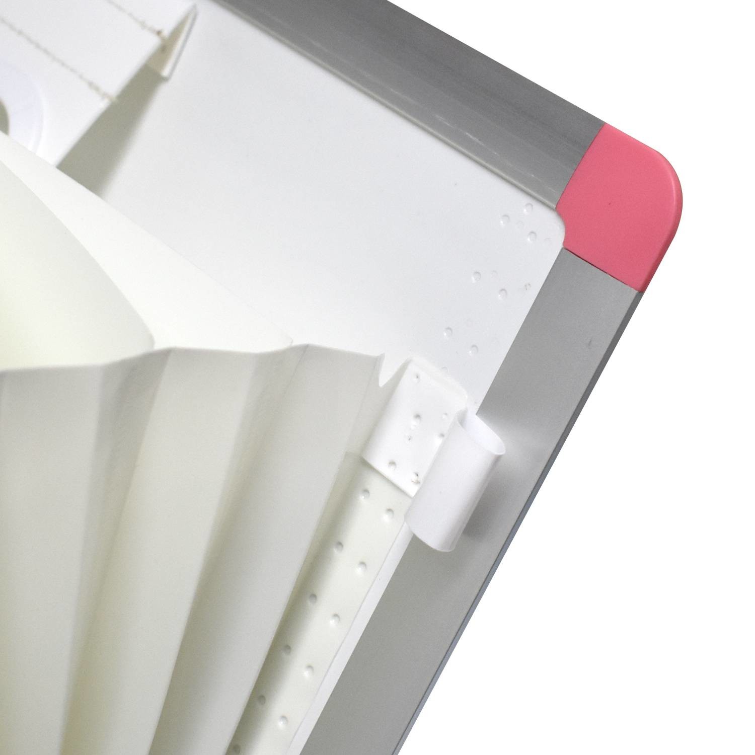 Dry Erase Small Desktop Whiteboard Portable Reusable Durable With Storage Bag