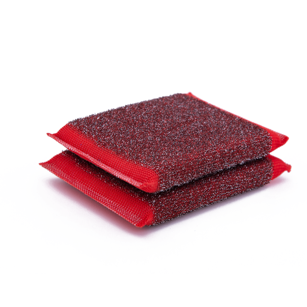 High Strength Stainless Steel Dish Scrubber Corrosion Protection Customizable