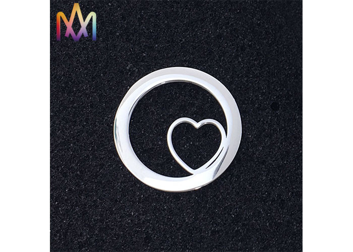 30mm Heart Shaped Hollow Circular Ring Ladies Bracelet Charms