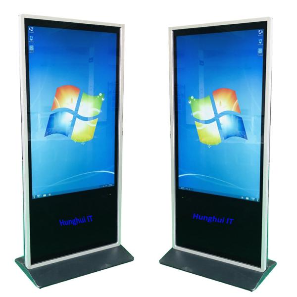 Totem Floor Stand Lcd Interactive Touch Screen Digital Signage Display 55 75