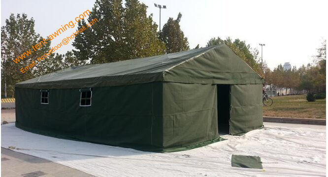 5x8m Outdoor Waterproof Canvas Camping Military Frame Army Tent