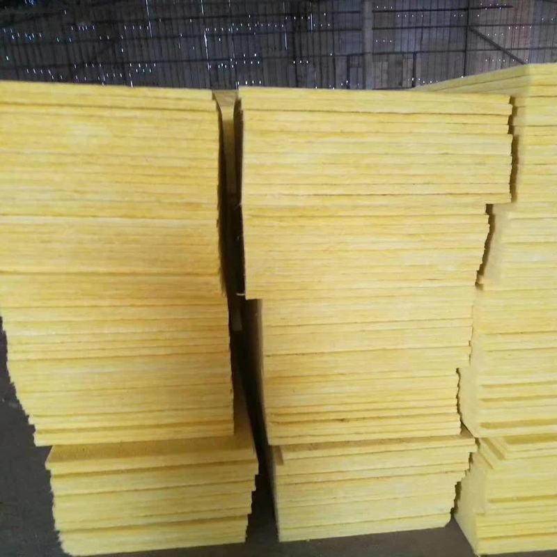 Noise Reduction Heat Insulation Glass Wool Mat Flame Retardant 600mm