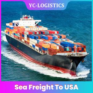 China Tuesday Departure LCL Shipment Sea Freight To USA 30 To 35 Days wholesale