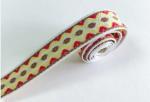 4" Bright Color Embroidered Vintage Jacquard Ribbon Trim