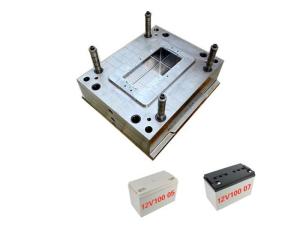 China 12V100 Plastic Molding Tools High Hardness For Battery Box Moulds wholesale