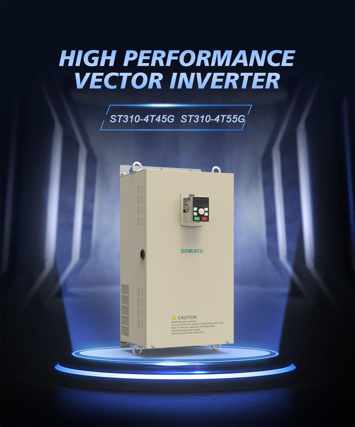 380V 45KW Pump Frequency Inverter 50HZ To 60HZ , Variable Speed Drive For 3 Phase Motor