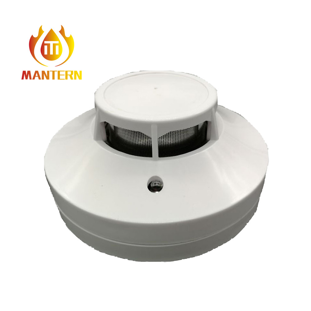 Wired Photoelectronic Smart Smoke Detector Alarm 9V - 35V DC Voltage