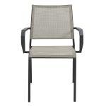 Aluminum Tube Contemporary Table Chairs