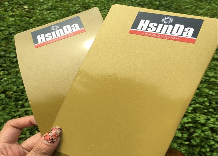 Outdoor Low Temperature Cure Powder Coatings Recyclable Environmental Protection