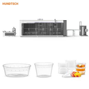 China Higher Stroke Bigger Area Pressure Thermoforming Machine For Restaurant wholesale