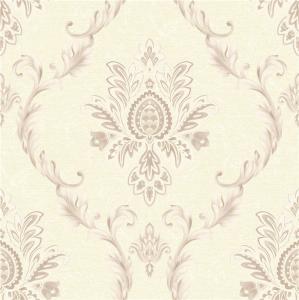 China Washable Vintage Style Wallpaper Bedroom Decor With Vinyl Coated Paper wholesale