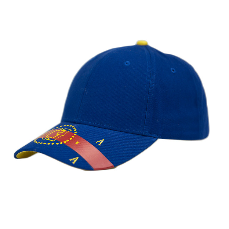 High Density Rubber Printed Baseball Caps For Outdoor Sport Size 56-58cm