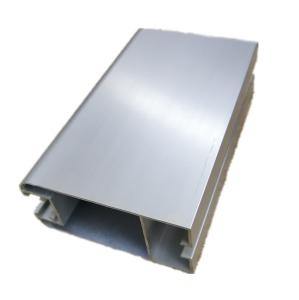 China Rectangle 6m 6063 Silver Anodized Aluminum Profiles wholesale