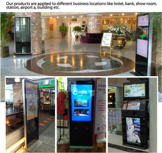 LED Display Elegant Cabinet Type Stand-Alone Advertising Machine LED Display Indoor Use