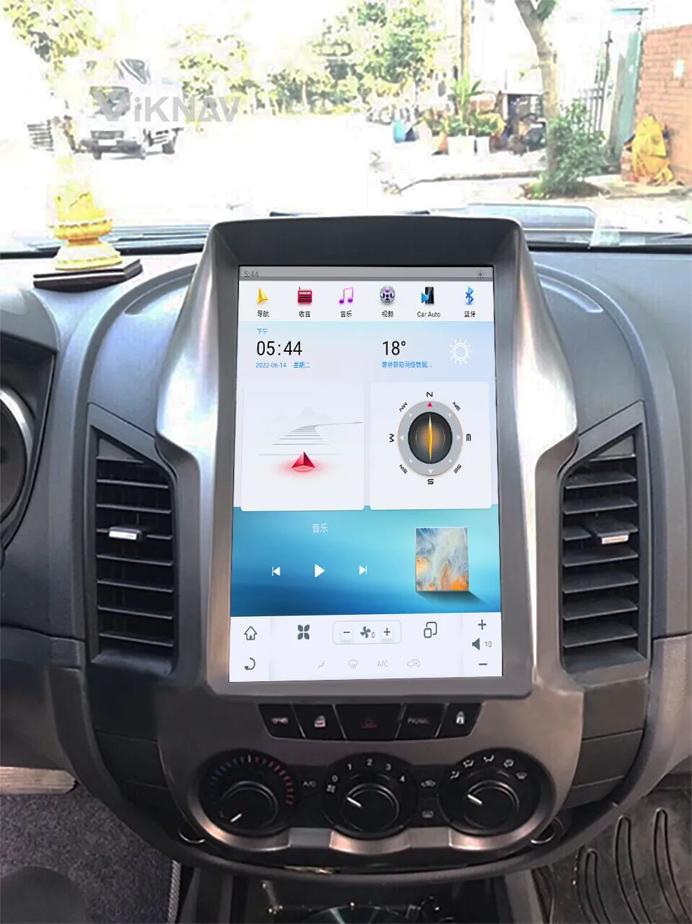 12.1Inch Android Stereo For 2008-2014 Ford Ranger Navigation GPS Multimedia DVD Player Android Wireless Carplay 4G BT