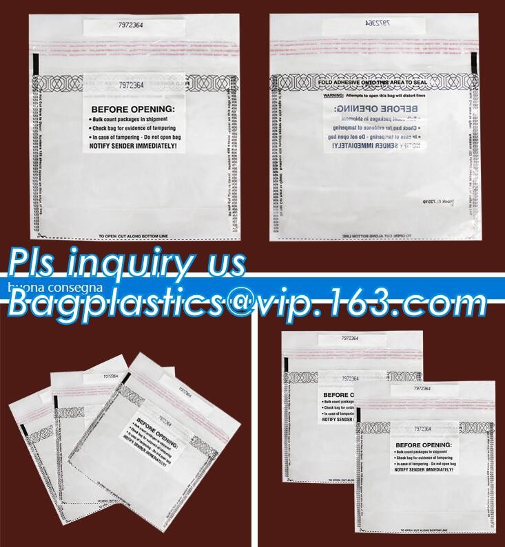 security deposit bags bank deposit bags cash deposit bags, general bank plastic deposit bags supply, Coin and Bank Note