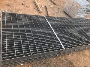 China Welded Industrial Steel Grating , Mild Steel Grating Plain Bearing Bar wholesale