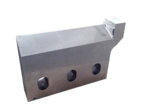 China Industrial Flying Shear Blade Hardness 54 Steel Rod Cutter Blade 256x100x28mm wholesale