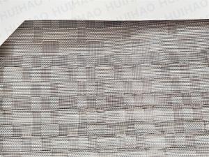 China Glass Interlayer Anti Alkali Woven Metal Fabric 2.5m Width wholesale