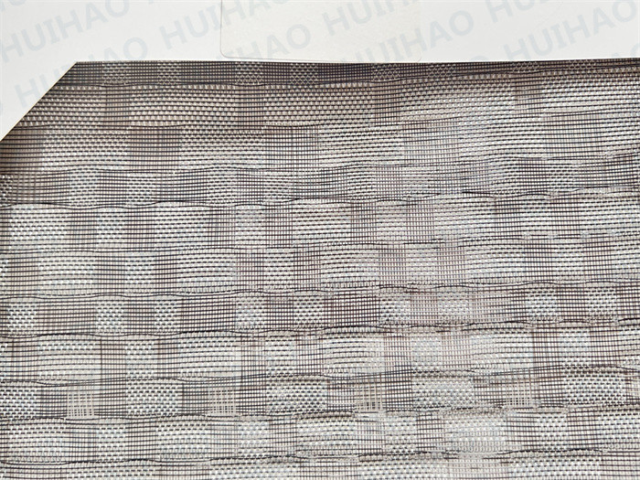 Tempered Woven Wire Mesh Interlayer Architectural Glass Designer