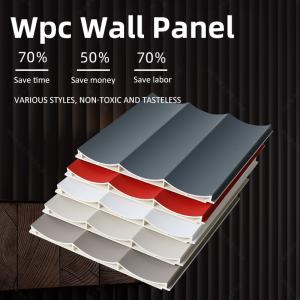 China Antibacterial WPC Wood Panel Wood Plastic Composite Cladding Wall Panel wholesale