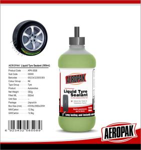 China Non Toxic Car Tyre Puncture Repair Sealant Organic Polymer 350ml / 500ml wholesale