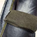 OEM Stretch Washed Cotton Spandex Denim Blue Fabric