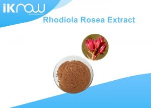 China Natural Rhodiola Rosea Root Extract Powder Salidroside 1% Rosavin 3% wholesale