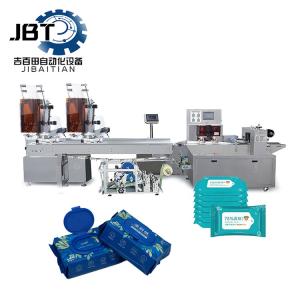 China High Speed N Fold Customizable Size Disposable Wet Wipes Manufacturing Machine wholesale