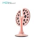 22 Holes Folding Acrylic Makeup Brush Drying Rack For Countertop