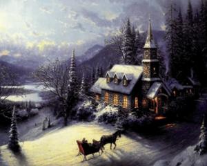 China FZ501 Christmas Theme Wooden Battery Dynamic LED Lighting Effects Lighted Wall Art wholesale