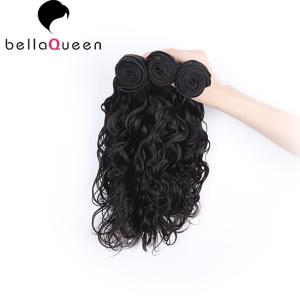 China Water Wave Malaysian Virgin Human Hair Weaving Nautral Black Human Hair Extension wholesale