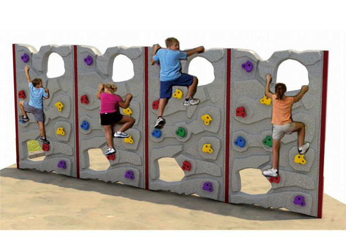 Nursery Plastic Climbing Frames , Outdoor Rock Climbing Wall ZK109 - 6