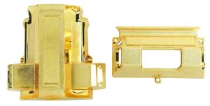 China High Durability Coffin Parts American Style Max Lift 300kg With Gold Plating wholesale