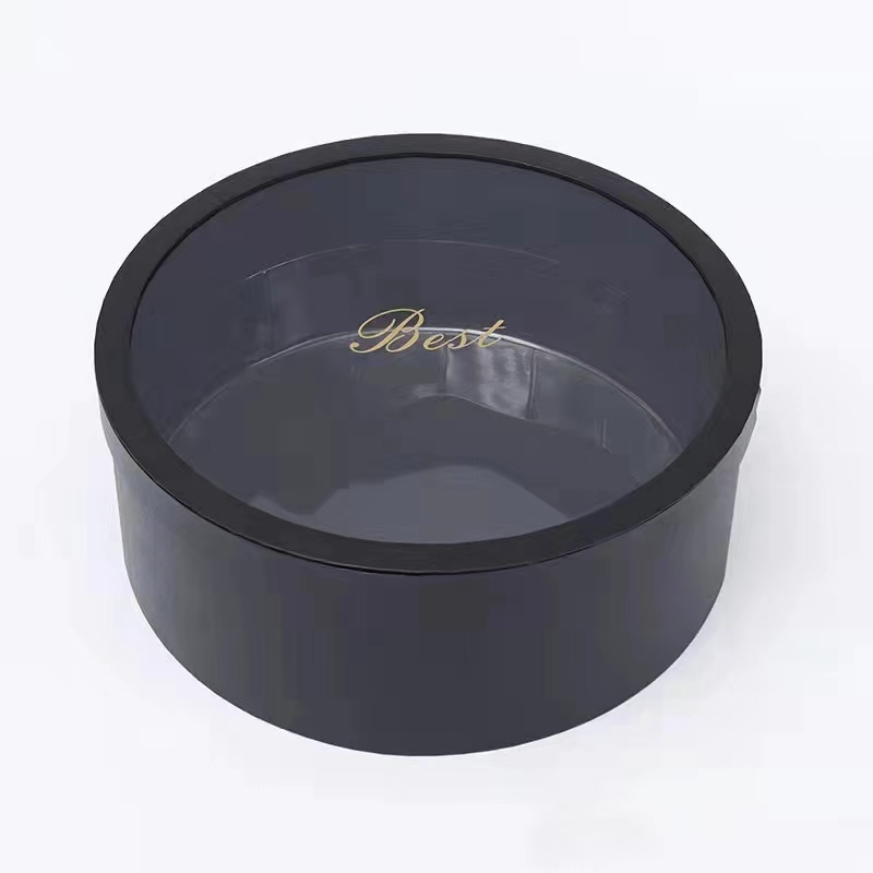 Custom Paper Tube Packaging Recyclable Round Flower Box Coated Paper