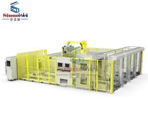 China 15PPM Square Cell Baler Power Battery Assembly Line 11000 X 8100 X 4000MM wholesale