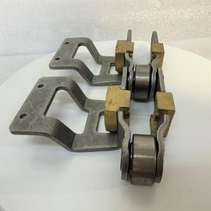 China Stenter Compactor Machine Parts Lafer Chain Link Copper Brass Pad Stainless Steel Material wholesale