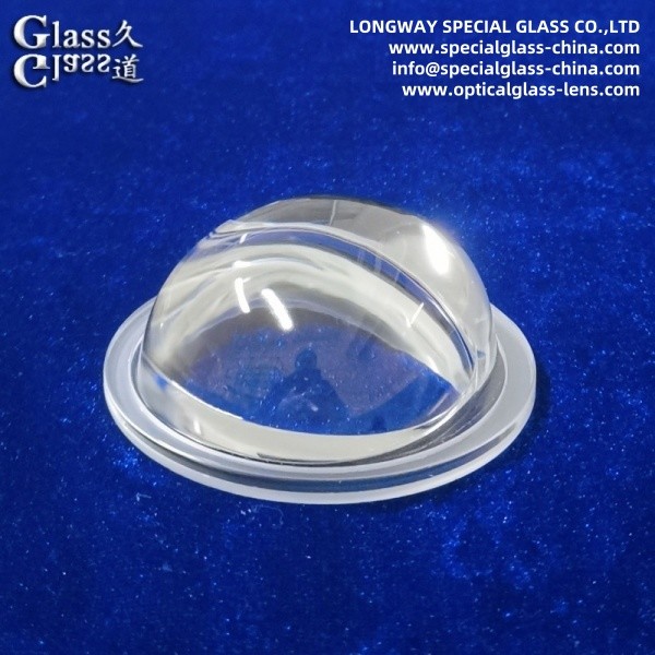 UV Resistant Borosilicate Glass Light Cover For Industrial Lighting Applications