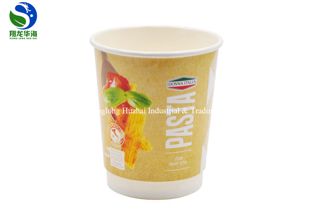 Kraft paper take away food packaging lunch box with transparent lids