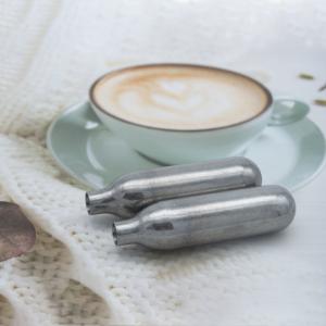 China Nitrogen Disposable Cream Whipper Charger 35g Food Grade Silver Gray wholesale