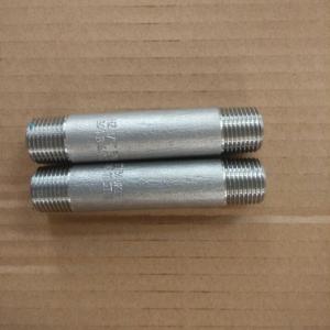 China Acid Pickling Sch 80 DN6 ASTM A733 Carbon Steel Nipple wholesale