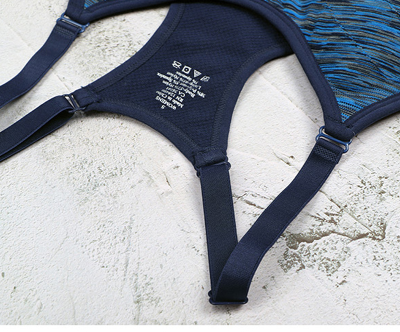 Breathable Women High Impact Sports Bra , sports bra for running high impact